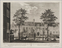 KG 07623
<br/>
Gezicht op het Oostindisch Huis te Amsterdam
<br/>
<em>Schouten, Hermanus Petrus (1747-1822)</em>